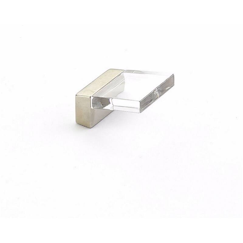 Schaub and Company 319-CL Positano 1/2" Center to Center Flush Mount - Satin Nickel