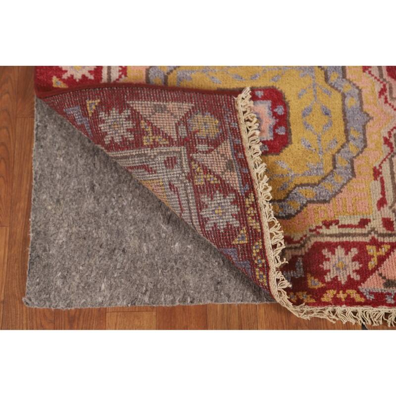 Red Heriz Serapi Oriental Runner Rug Handmade Wool Carpet - 2'5" x 7'10"