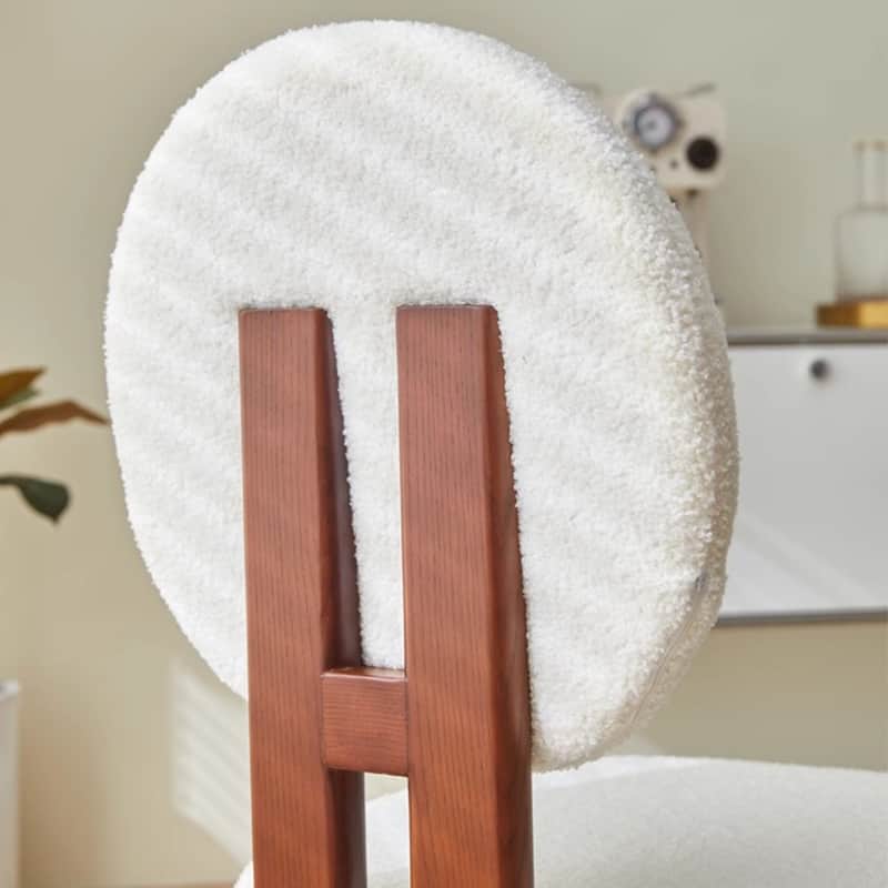 Upholstered Solid Wood Side Chair Dining Chair (Set of 2)