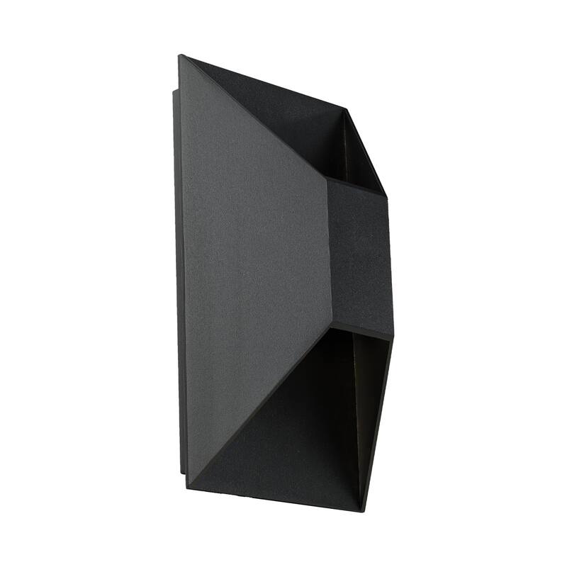 Maglev 10in LED Indoor or Outdoor Wall Light 3-CCT 3000K-3500K-4000K Set to 3000K