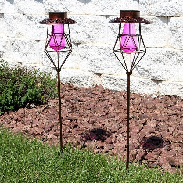 Sunnydaze solar lights top