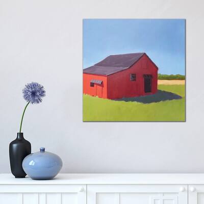 iCanvas "Primary Barns V" by Carol Young Canvas Print