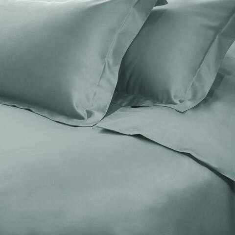 Egyptian Cotton 650 Thread Count Solid Duvet Cover Set by Miranda Haus