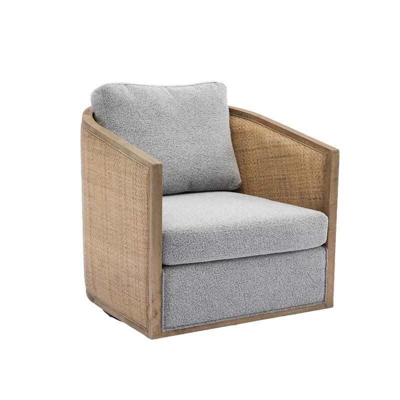 Swivel Barrel Chair Accent Chair