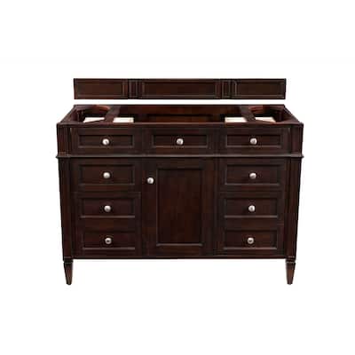 James Martin Vanities Brittany 48" Single Vanity, Burnished Mahogany