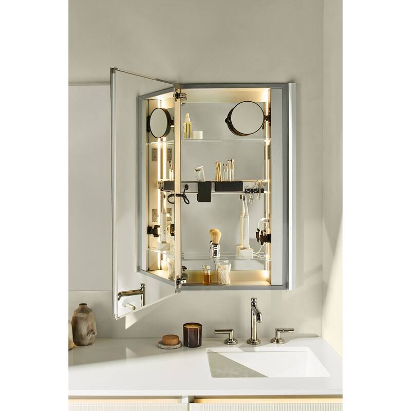 Robern MR1640D6FBE0 M Series Reserve 15-1/4" x 39-3/8" Frameless