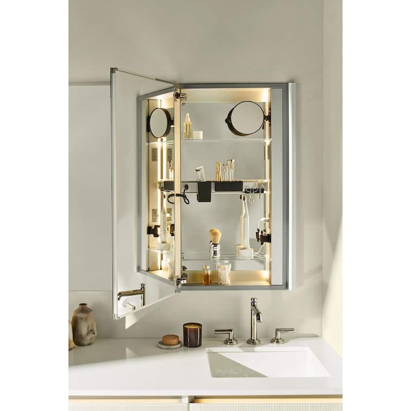 Robern MR2430D4FBE0 M Series Reserve 23-1/4" x 30" Frameless Single