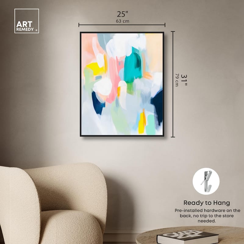 Layered Lush III Canvas by Art Remedy