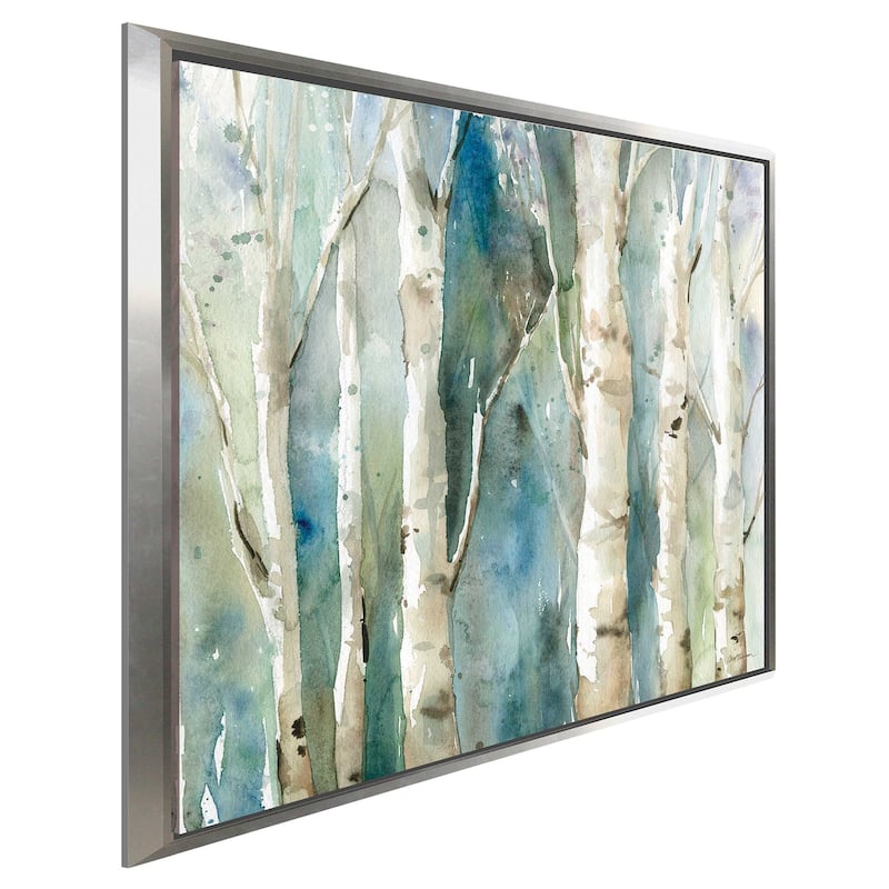 "River Birch I" by Carol Robinson Print on Floating Canvas