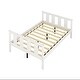 preview thumbnail 3 of 22, Full Size Classic Modern Design Wood Platform Bed Bed Frame with Footboard and Headboard
