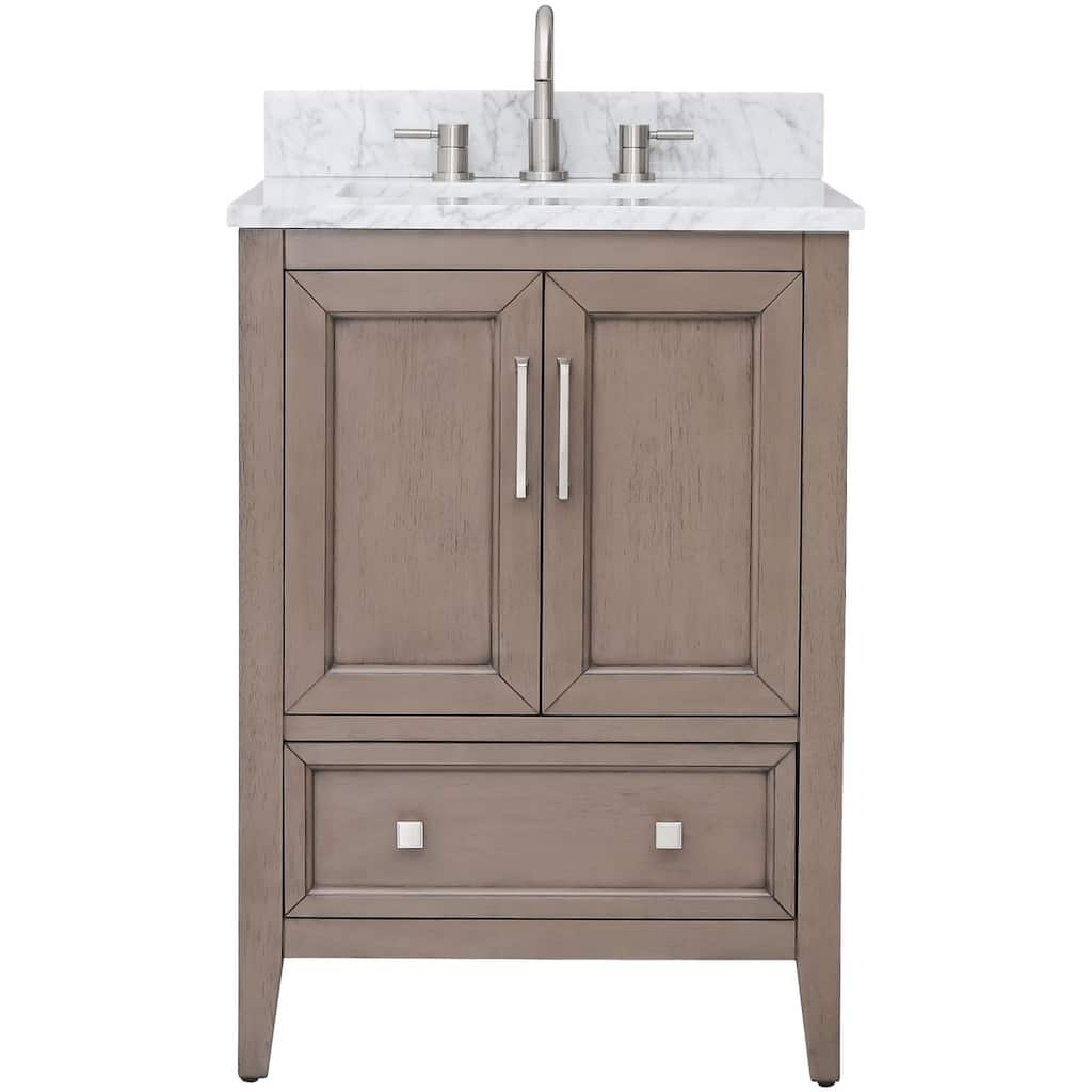 Avanity EVERETTE-VS25-WD-C Everette 24" Single Basin Vanity Set with