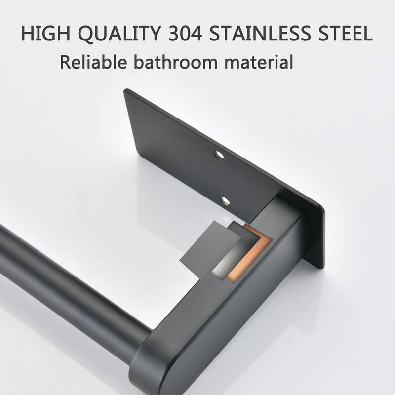 2-Piece Under Cabinet Wall-Mount Paper Towel Holder