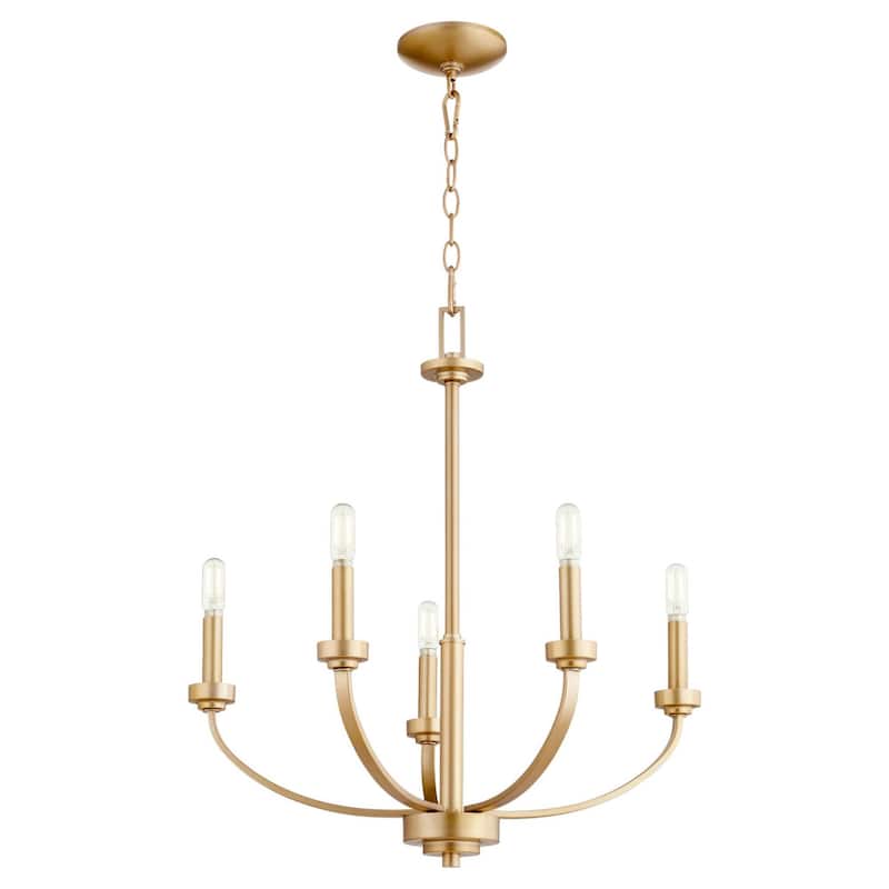 Quorum International Reyes 5 Light 26" Wide Chandelier