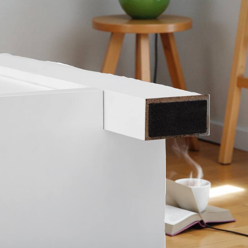 59.3" Farmhouse Sideboard with Sliding Barn Doors & Mesh Panels, Buffet Cabinet with Open Storage for Kitchen or Living Room