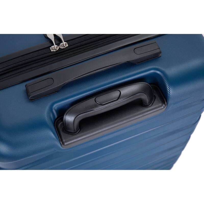 3 Piece Luggage Sets with Double Spinner Wheels and TSA Lock, Expandable Durable PC Hardside Lightweight Suitcase for Men Women