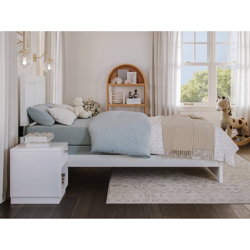 Canyon Foundation Bed Frame with Matching Footboard