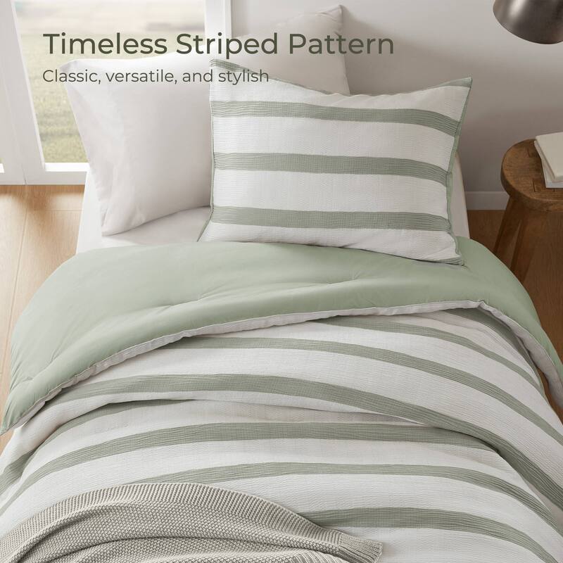 Chelsea Square Merritt Yarn-dyed striped comforter