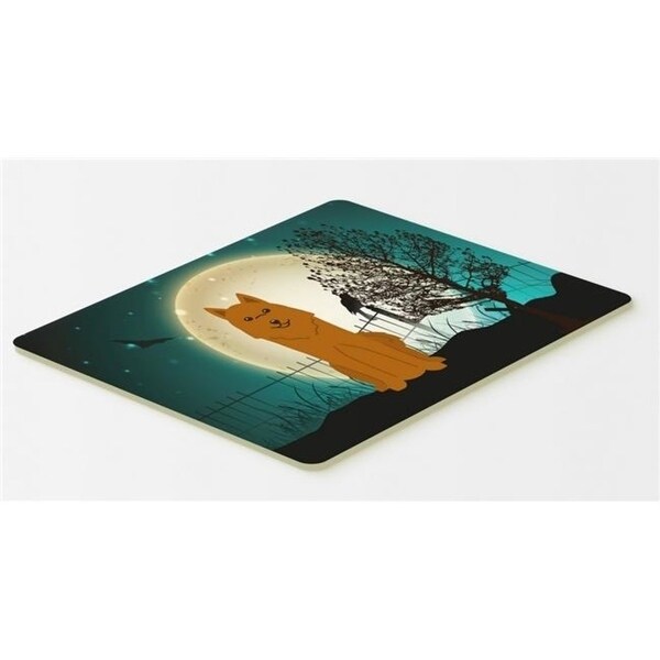 Carolines Treasures BB2212CMT Halloween Scary Karelian Bear Dog Kitchen or Bath Mat 20 x 30