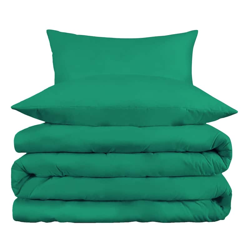 Superior 800 Thread Count Cotton Blend Duvet Cover Set