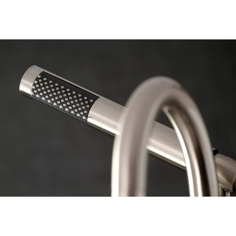 Concord 7-Inch Deck Mount Clawfoot Tub Faucet