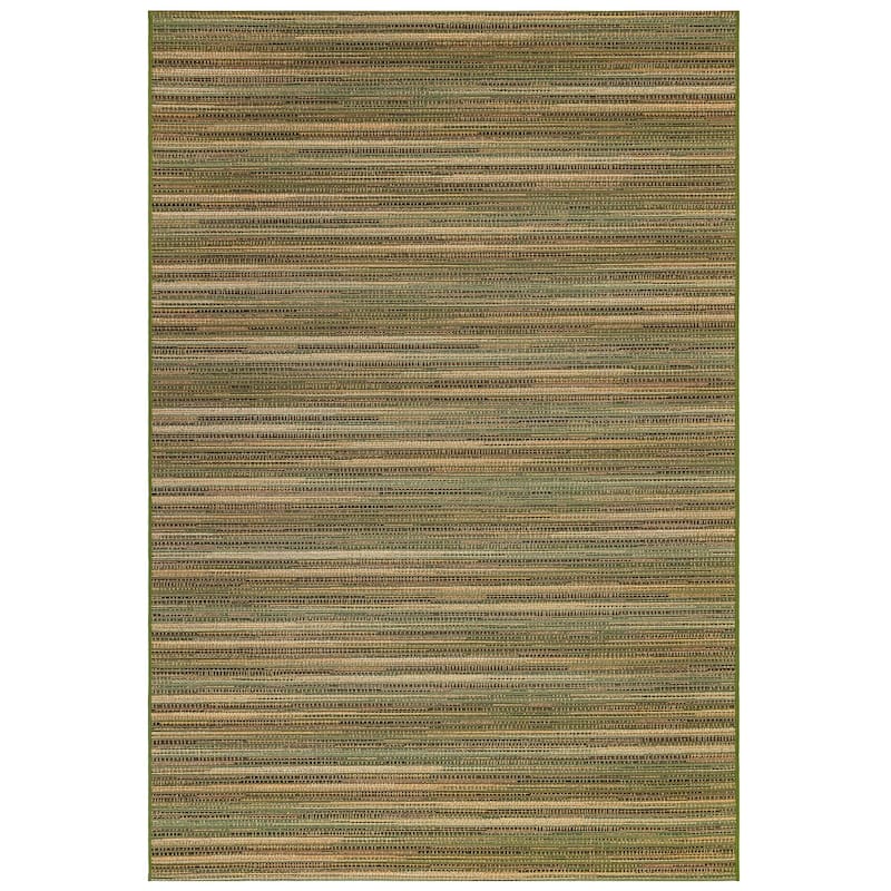 Liora Manne Marina Stripes Indoor/ Outdoor Area Rug
