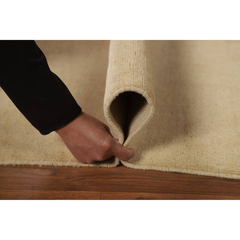 Modern Gabbeh Oriental Accent Rug Handmade Wool Carpet - 3'1" x 5'4"