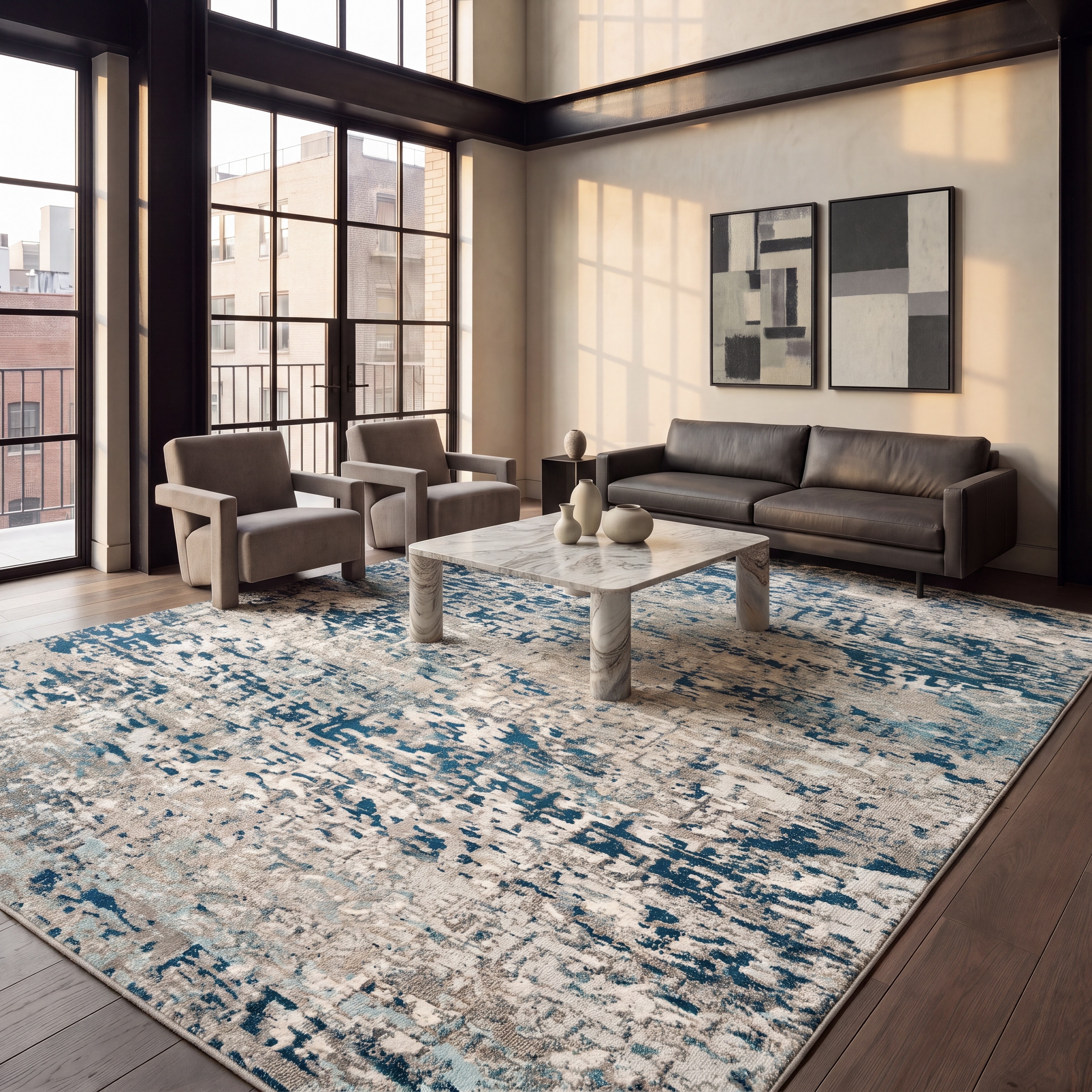 SAFAVIEH Madison Coleen Modern Abstract Rug