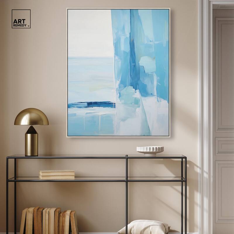 Seraphic Blues I Canvas by Art Remedy