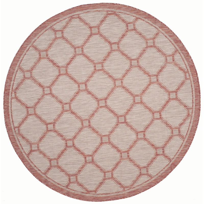 SAFAVIEH Courtyard Lydie Indoor/ Outdoor Waterproof Patio Backyard Rug