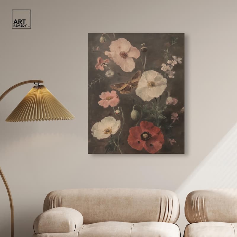 Vintage Botanicals II Canvas by Art Remedy, Gallery Wrapped