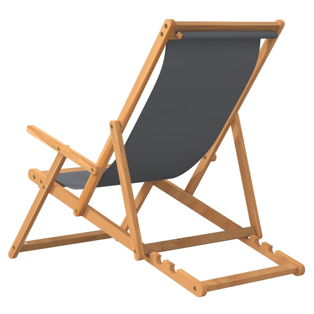 Teak folding deals beach chair