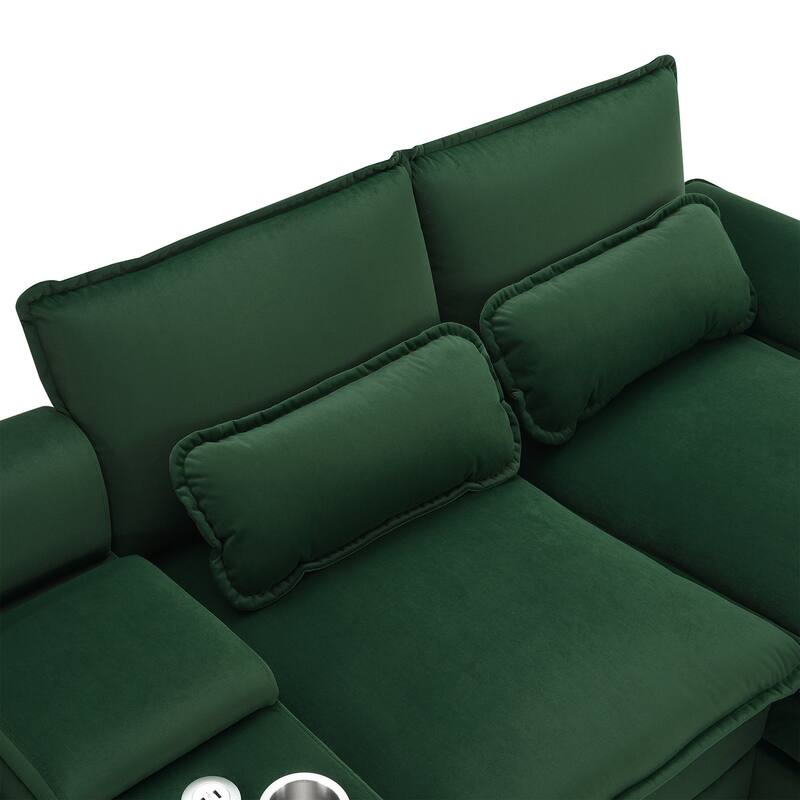 123*55" Modern U-shaped Sofa
