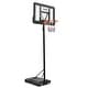 preview thumbnail 1 of 4, Zelus 4.4-10 ft. Adjustable Heights Portable Outdoor Basketball Hoop