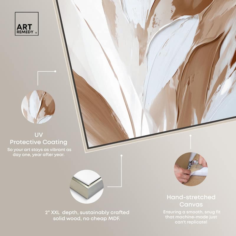Fawn and Frost II Canvas by Art Remedy