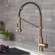 preview thumbnail 27 of 36, Kraus Bolden 2-Function 1-Handle Commercial Pulldown Kitchen Faucet Brushed Gold