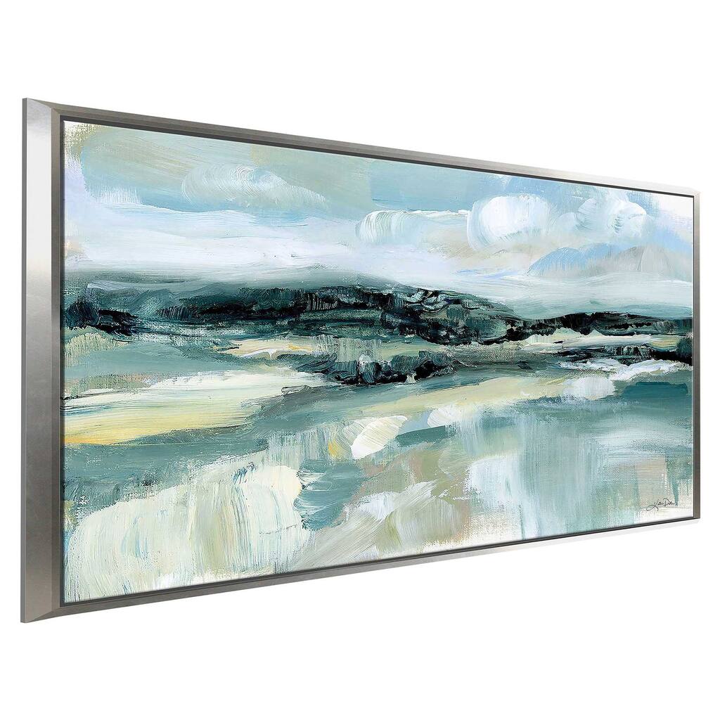 "Clouds at Hilltop" Print on Floating Canvas