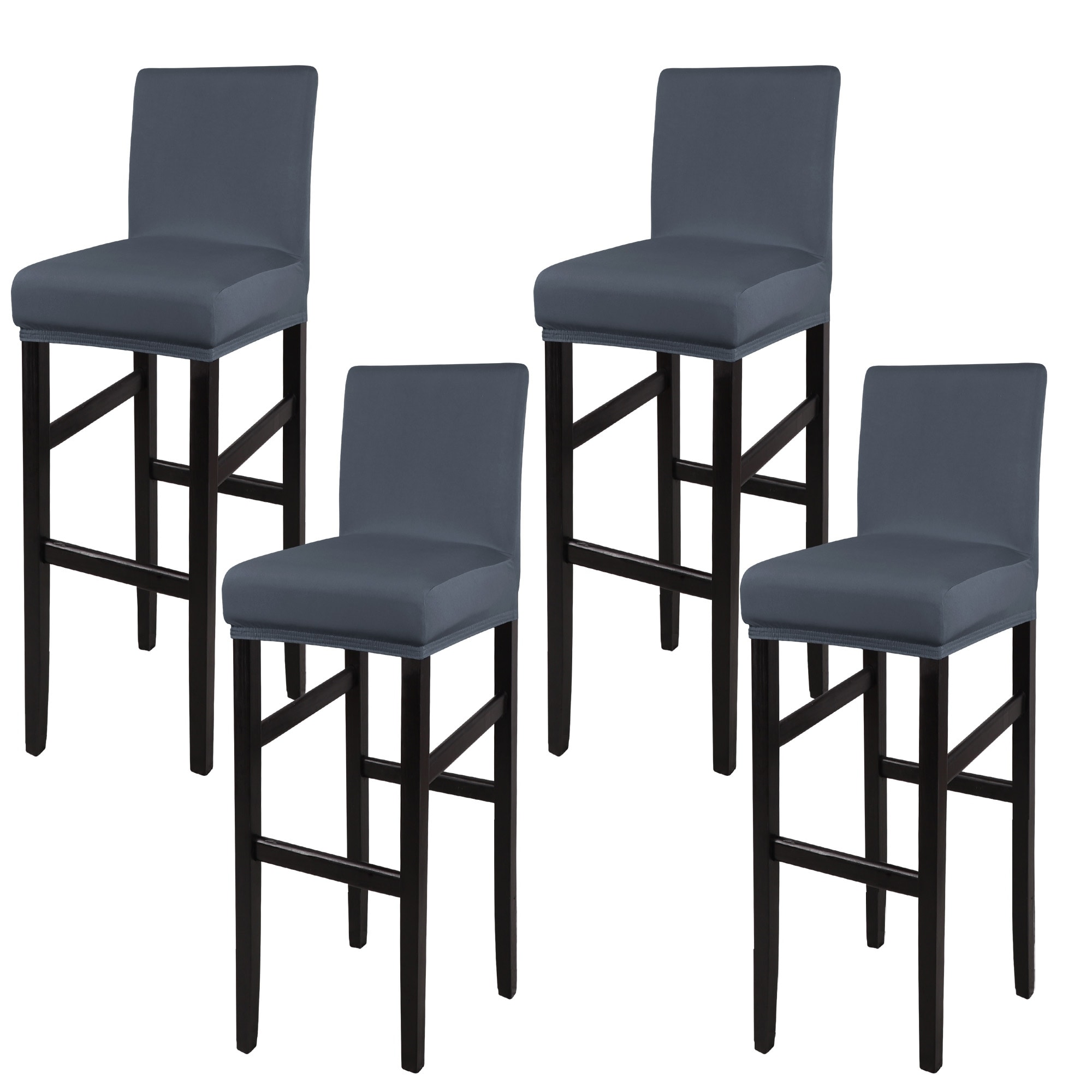Stretch Bar Stool Cover For Bar Height Side Chair Slipcovers Overstock 34008672