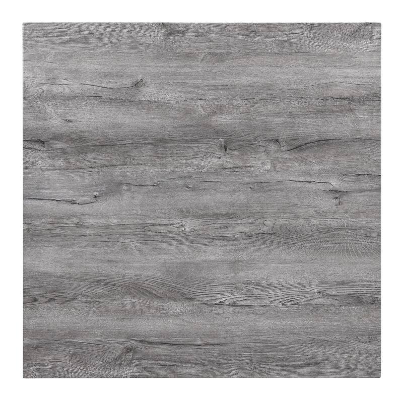 Roomfitters 5-Piece Dining Table Set with Upholstered Stools, Industrial Bar Table for Dining or Breakfast Nook