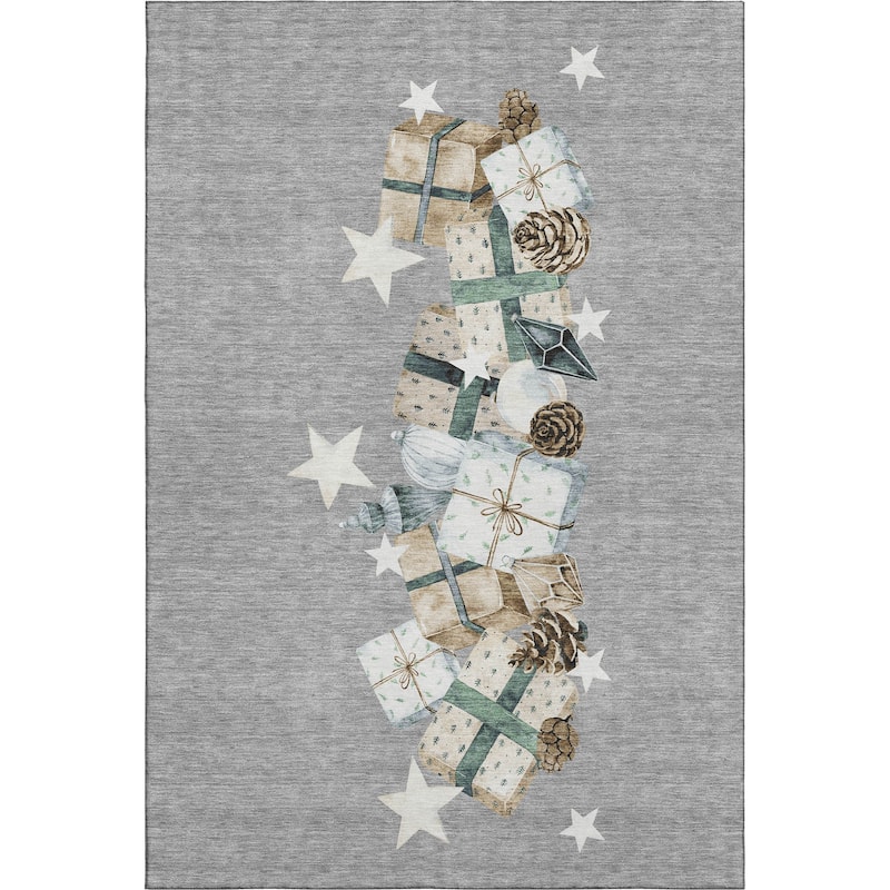 Premium Washable Super Soft Christmas Presents Mayfield Rug