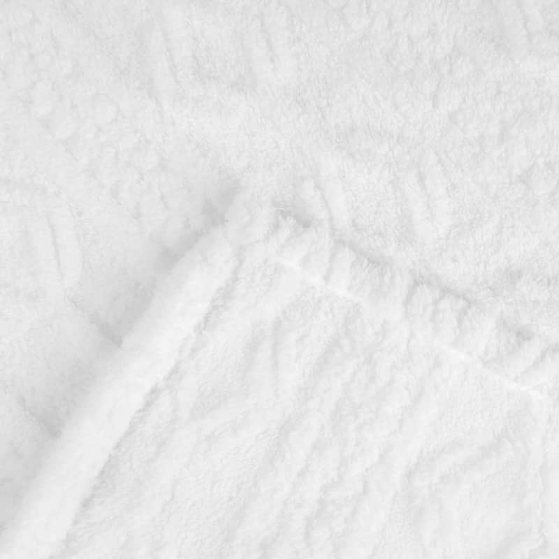 Superior Arctic Boho Jacquard Plush Fluffy Fleece Blanket