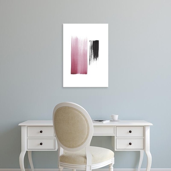 Easy Art Prints Iris Lehnhardt's 'Black & Blush' Premium Canvas Art