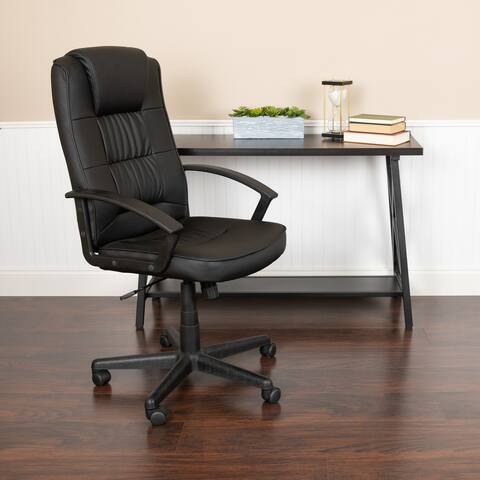 Flash Fundamentals High Back Task Chair with Arms - Desk Chair