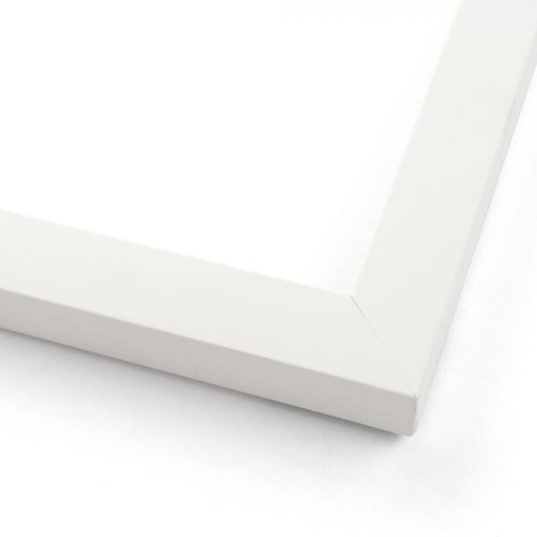 Shop White Wood Picture Frame Made To Display Artwork Measuring 25x30 Inches Matte White Solid Wood Overstock 27204296