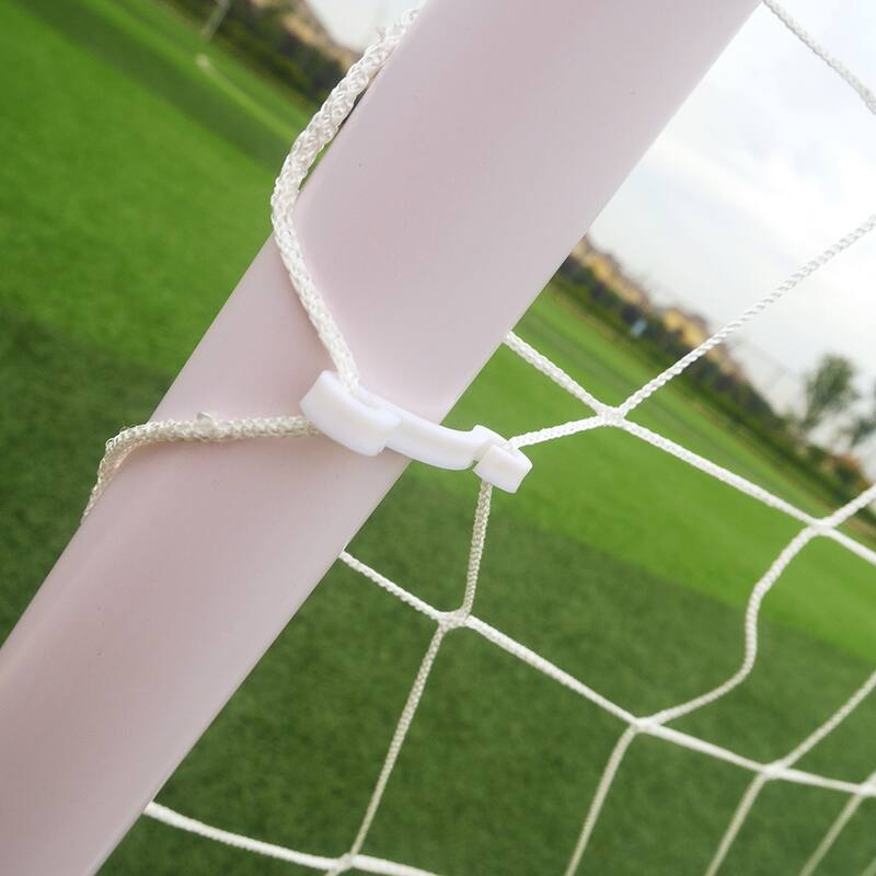8' x 5' x 2.7' Portable Soccer Goal, Lightweight Professional Football Practice Training Aid Post Net