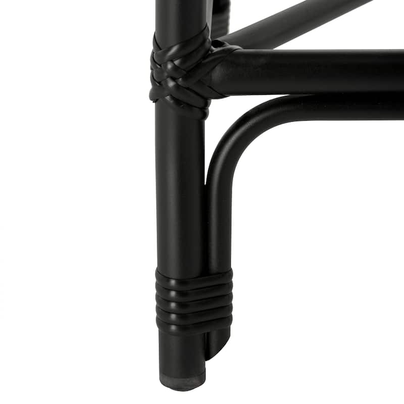 SAFAVIEH Outdoor Rhianna 29.5-inch Bar Stool - 17Wx23Dx46H