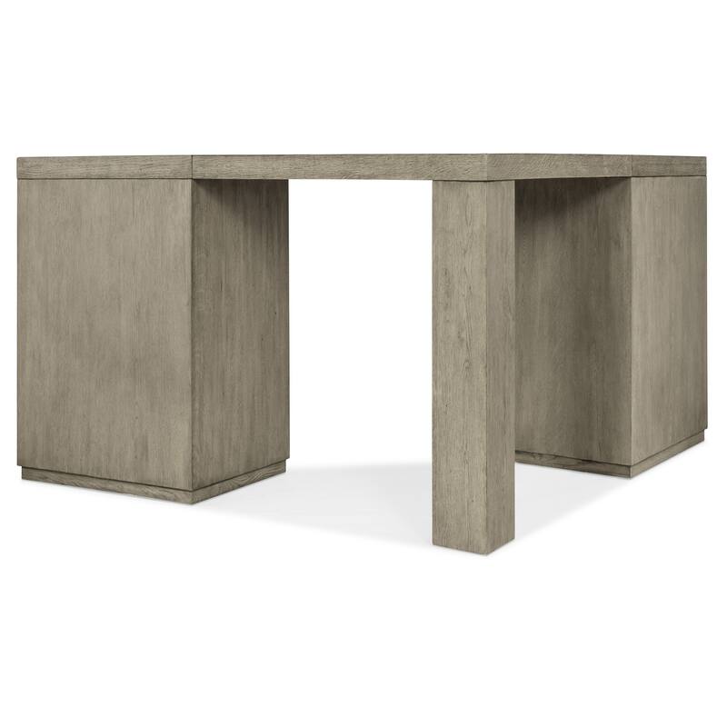 Linville Falls Corner Desk with Lateral File and Open Desk Cabinet