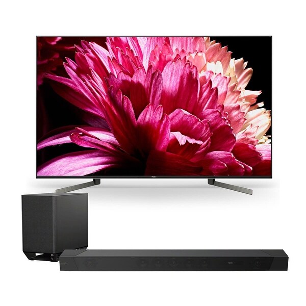 Sony XBR65X950G 65" BRAVIA 4K Ultra HD HDR Smart TV with HT-ST5000 7.1.2ch 800W Dolby Atmos Sound Bar - Black