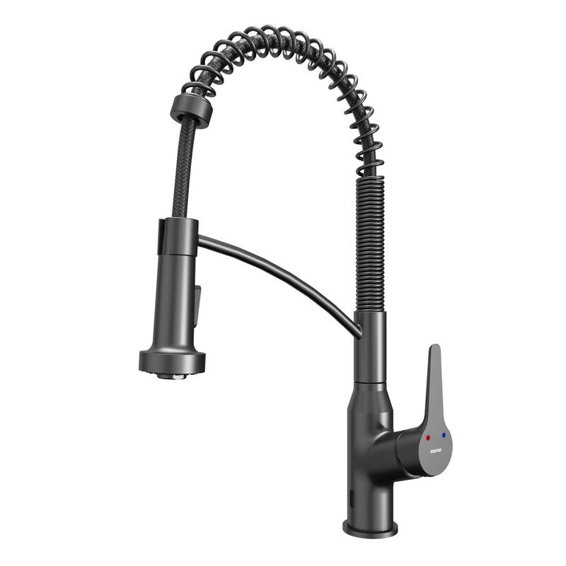 Karran USA KKF215 Alston 1.8 GPM Single Hole Kitchen Faucet - Gunmetal Grey