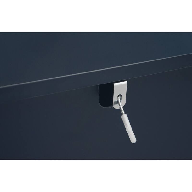 Modern 6 Drawer Dresser, Modern Dresser with Metal Handles