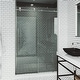 preview thumbnail 48 of 57, VIGO Elan E-class Shower Door with Clear Glass 3L x 48W x 76H - Chrome
